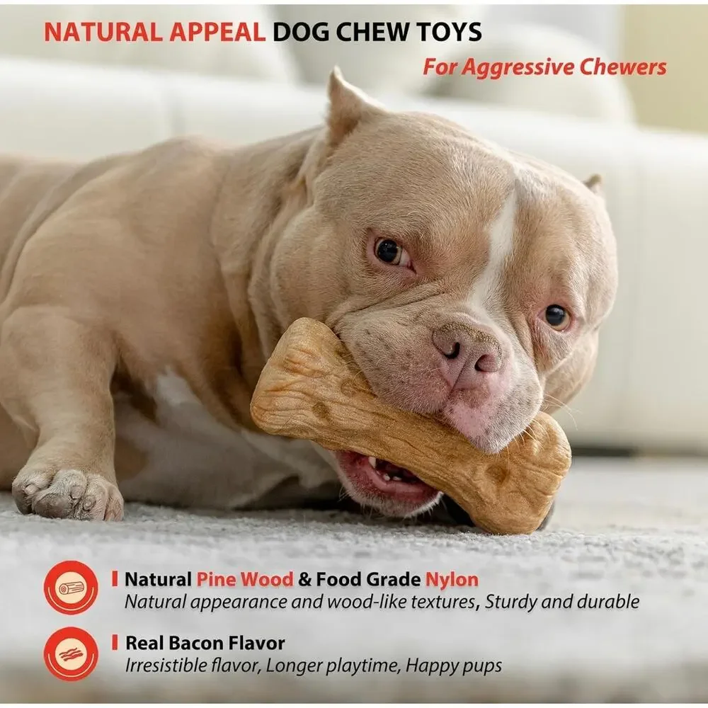 Willjoy Dog Chew Toy - Toys for‎ Aggressive Chewers
